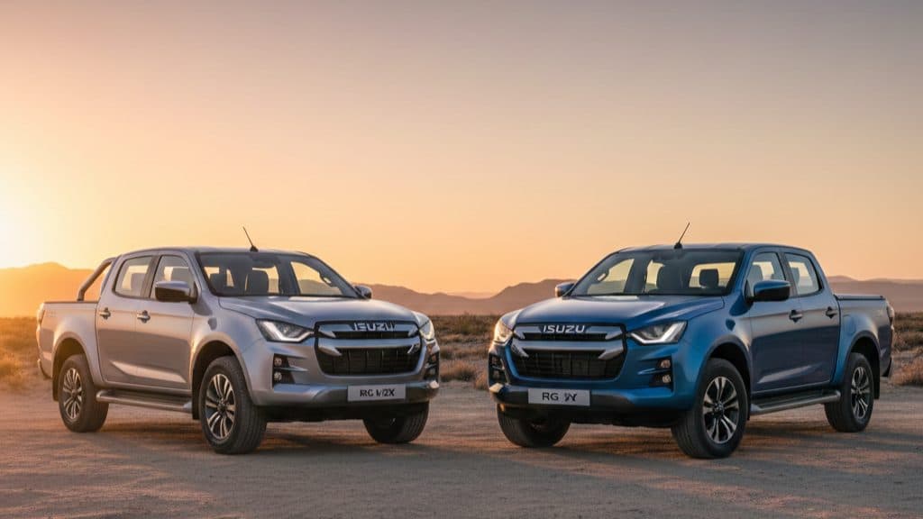 Isuzu D MAX Second Generation RT vs Third Generation RG