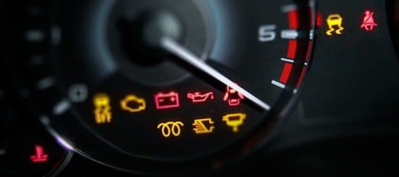 Engine warning lights