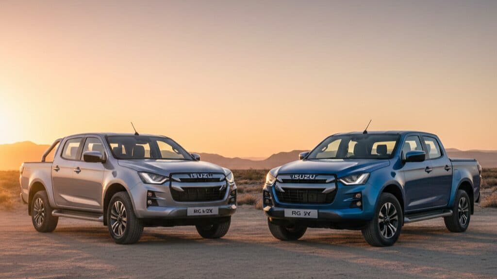 Isuzu D MAX Second Generation RT vs Third Generation RG